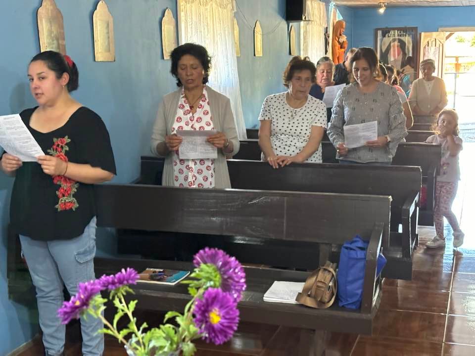 Misa En La Capilla San Juan Bautista De Canta Rana Bulnes Parroquia